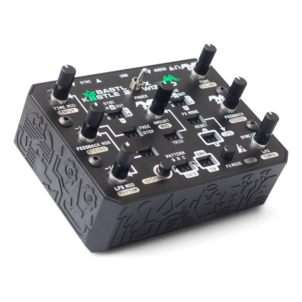 Bastl Instruments Kastle 2 FX Wizard Patchable Stereo Multi-Effects Device