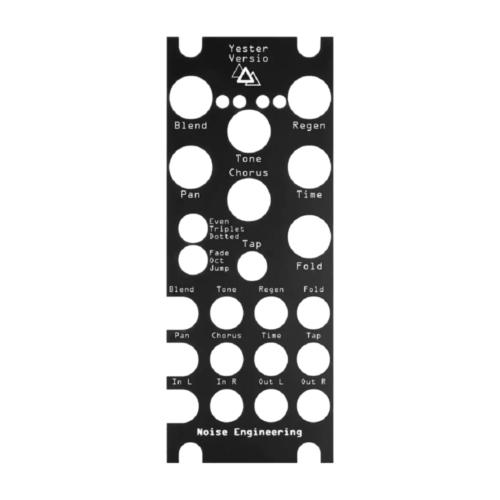 Noise Engineering Yester Versio Overlay Panel (Black)