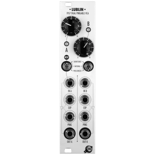 Xaoc Devices Lublin Eurorack Dual Pingable VCA Module