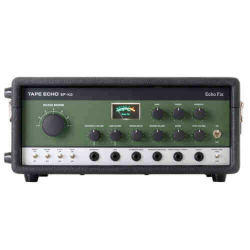 Echo Fix EF-X2 MK2 Analog Tape Echo / Spring Reverb / Chorus (Vintage Green with Tolex Case)