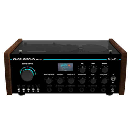 Echo Fix EF-X3 Analog Chorus Echo with Spring Reverb (Black)