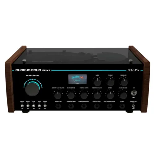 Echo Fix EF-X3 Analog Chorus Echo with Spring Reverb (Black)