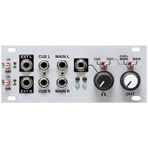 Intellijel Stereo I/O 1U Eurorack Input Output Module