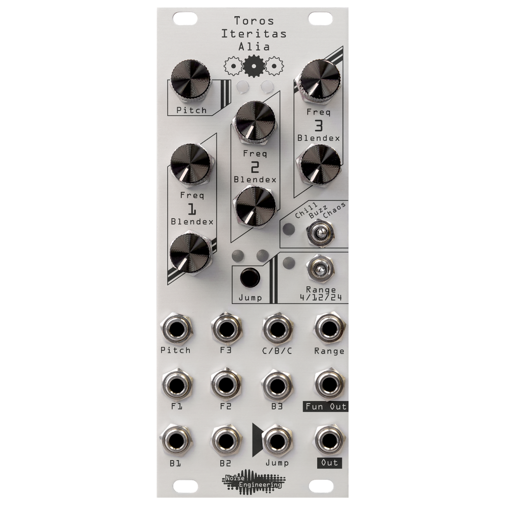Noise Engineering Toros Iteritas Alia Eurorack Drone Oscillator Module (Silver)