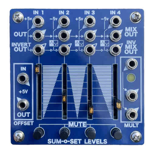 Feed Me Synthesis Sum-0-Set Levels Desktop CV Mixer/Manipulator