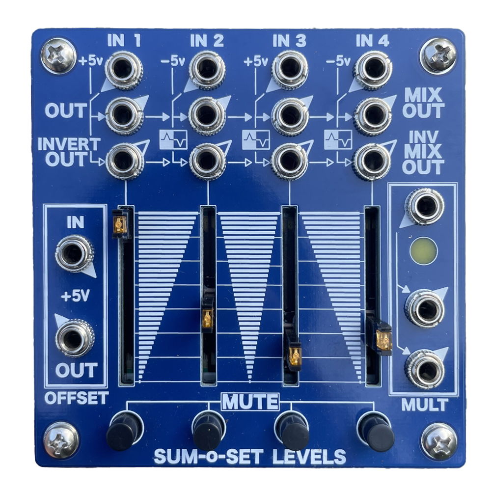 Feed Me Synthesis Sum-0-Set Levels Desktop CV Mixer/Manipulator