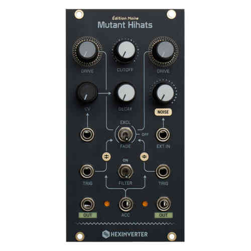 Hexinverter Electronique Mutant Hi-Hats Eurorack Module