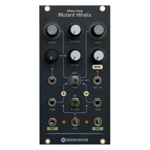 Hexinverter Electronique Mutant Hi-Hats Eurorack Module