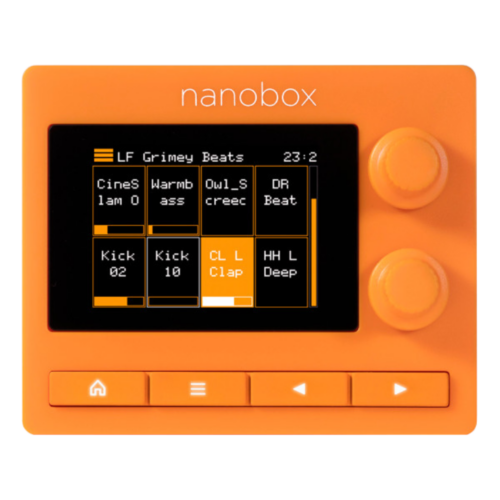 1010 Music Nanobox Tangerine Compact Streaming Sampler
