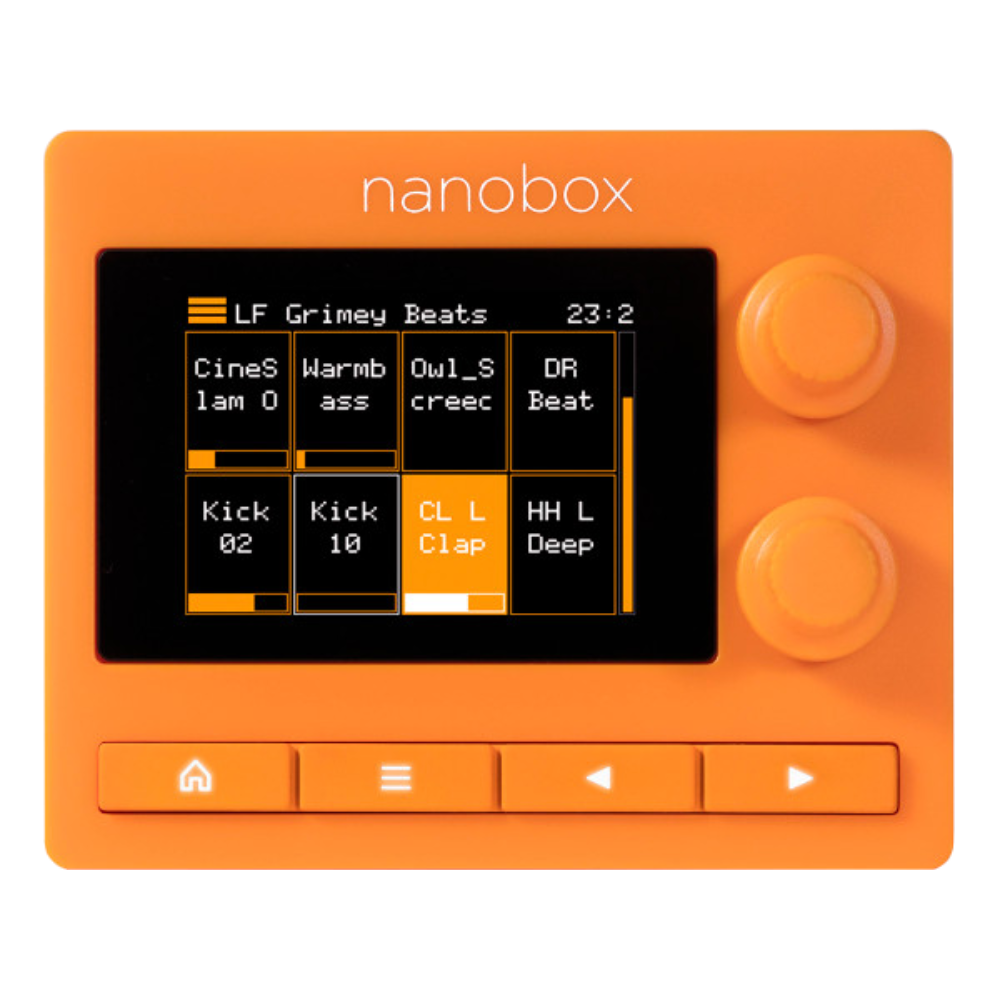 1010 Music Nanobox Tangerine Compact Streaming Sampler
