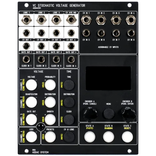 ADDAC 511 VC Stochastic Voltage Generator Eurorack Module