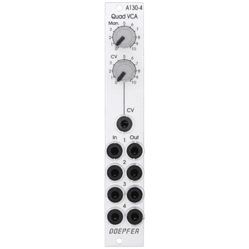Doepfer A-130-4 Eurorack Quad VCA Module