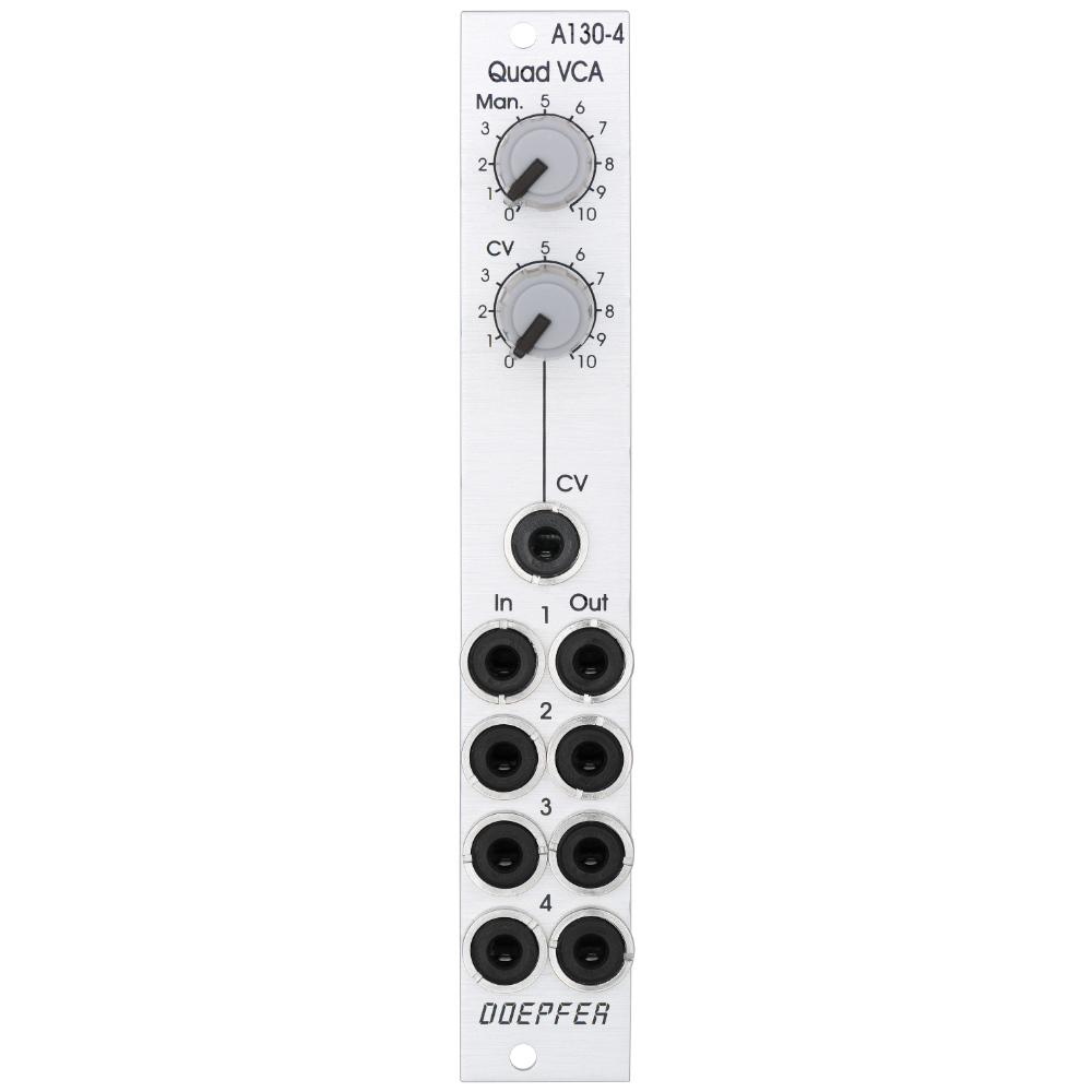 Doepfer A-130-4 Eurorack Quad VCA Module