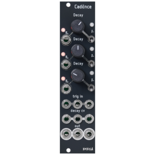 Nekyia Circuits Cadence Eurorack Triple Decay Envelope Module