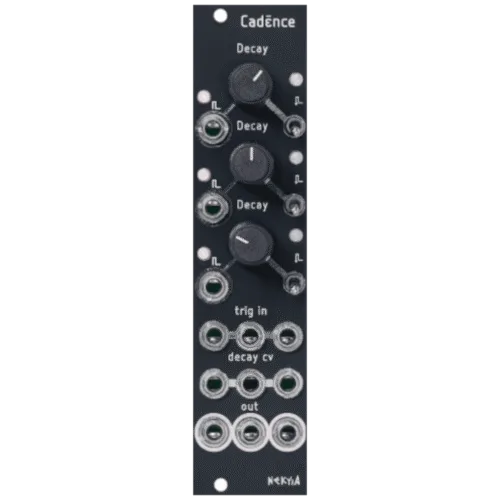 Nekyia Circuits Cadence Eurorack Triple Decay Envelope Module