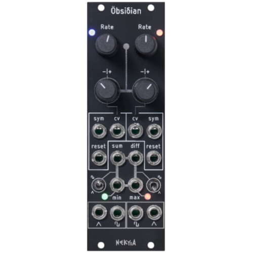 Nekyia Circuits Obsidian Eurorack Dual Complex LFO Module