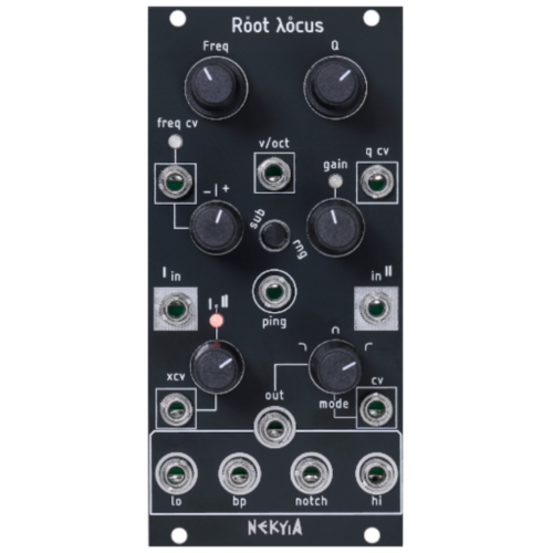 Nekyia Circuits Root Locus Eurorack Multimode Filter Module