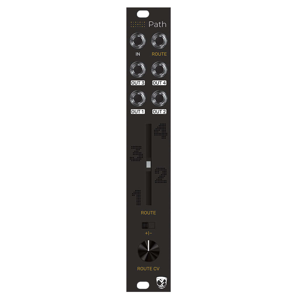 Vostok Instruments x DivKid Path Eurorack Routing Module