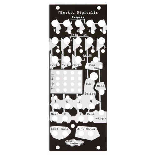 Noise Engineering Mimetic Digitalis Replacement Panel (Black)