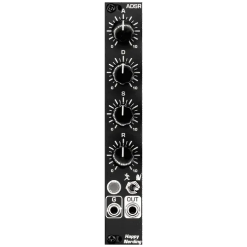 Happy Nerding ADSR Eurorack Envelope Generator Module (Black)