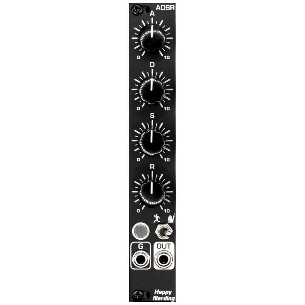 Happy Nerding ADSR Eurorack Envelope Generator Module (Black)