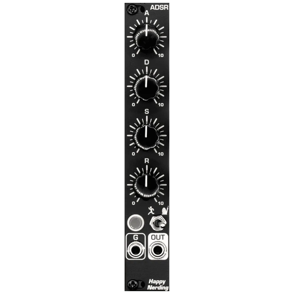 Happy Nerding 2xSAM black ユーロラック モジュラー Happy Nerding 2xSAM (Black)— Clockface Modular