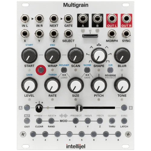 Intellijel Multigrain Eurorack Stereo Morphing Granular Sampler Module