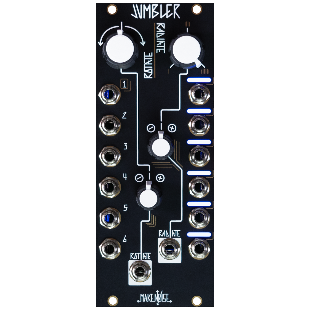 Make Noise Jumbler Eurorack Six Channel Signal Mixer Module