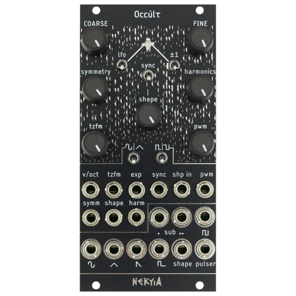 Nekyia Circuits Occult Eurorack Thru-Zero Oscillator Module