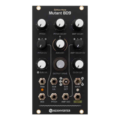 Hexinverter Electronique Mutant BD9 Eurorack 909 Kick Module