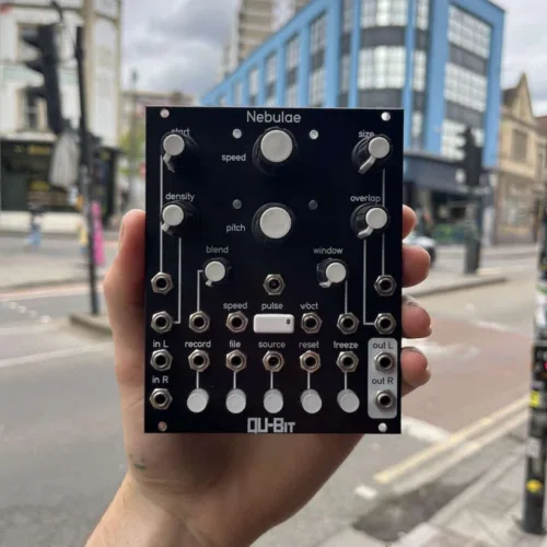 Qu-Bit Electronix Nebulae MK2 Eurorack Sampler Module (Black) [Ex-Demo]