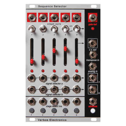 Verbos Electronics Sequence Selector Eurorack Switch Module