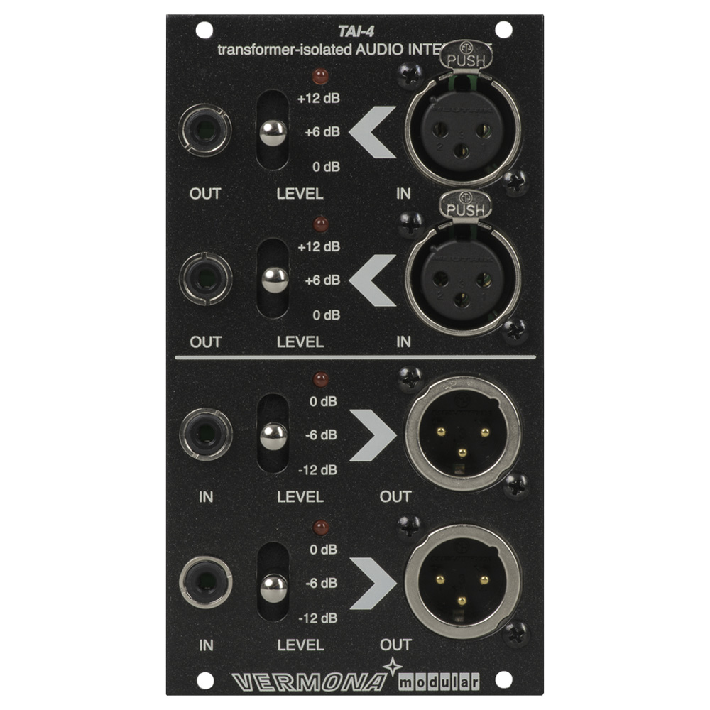 Vermona TAI-4 Eurorack Isolated In/Out Module