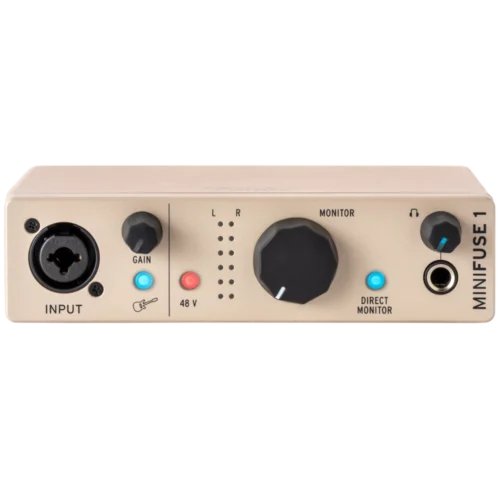 Arturia MiniFuse 1 USB Audio Interface (Champagne Edition)