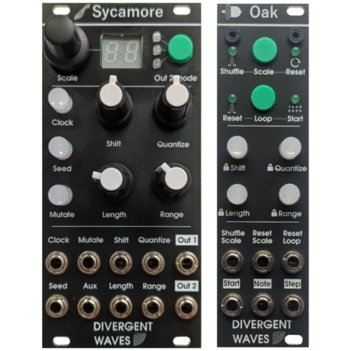 Divergent Waves Sycamore & Oak Eurorack Random Looping Sequencer Modules