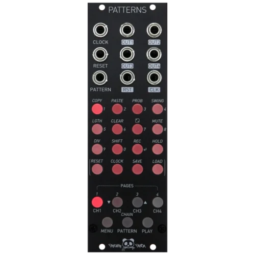 Patching Panda Patterns Eurorack Four Channel Sequencer Module