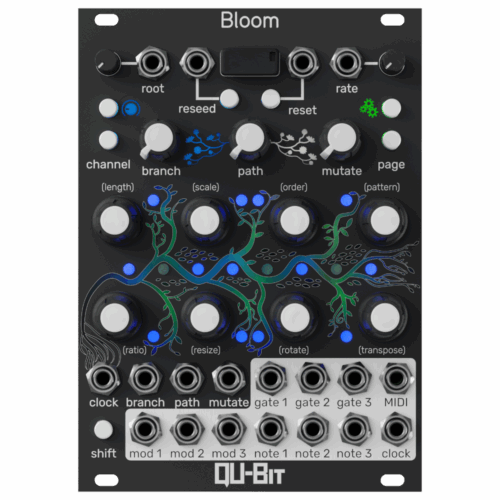 Qu-Bit Electronix Bloom V2 Eurorack Fractal Sequencer Module