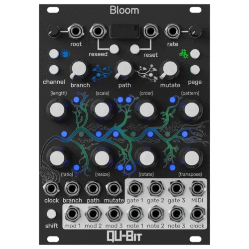 Qu-Bit Electronix Bloom V2 Eurorack Fractal Sequencer Module