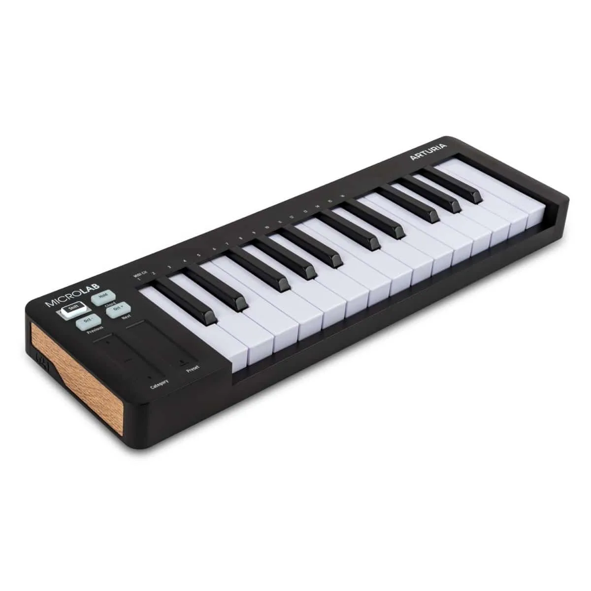 Arturia MicroLab Mk3 MIDI Keyboard Controller (Black)