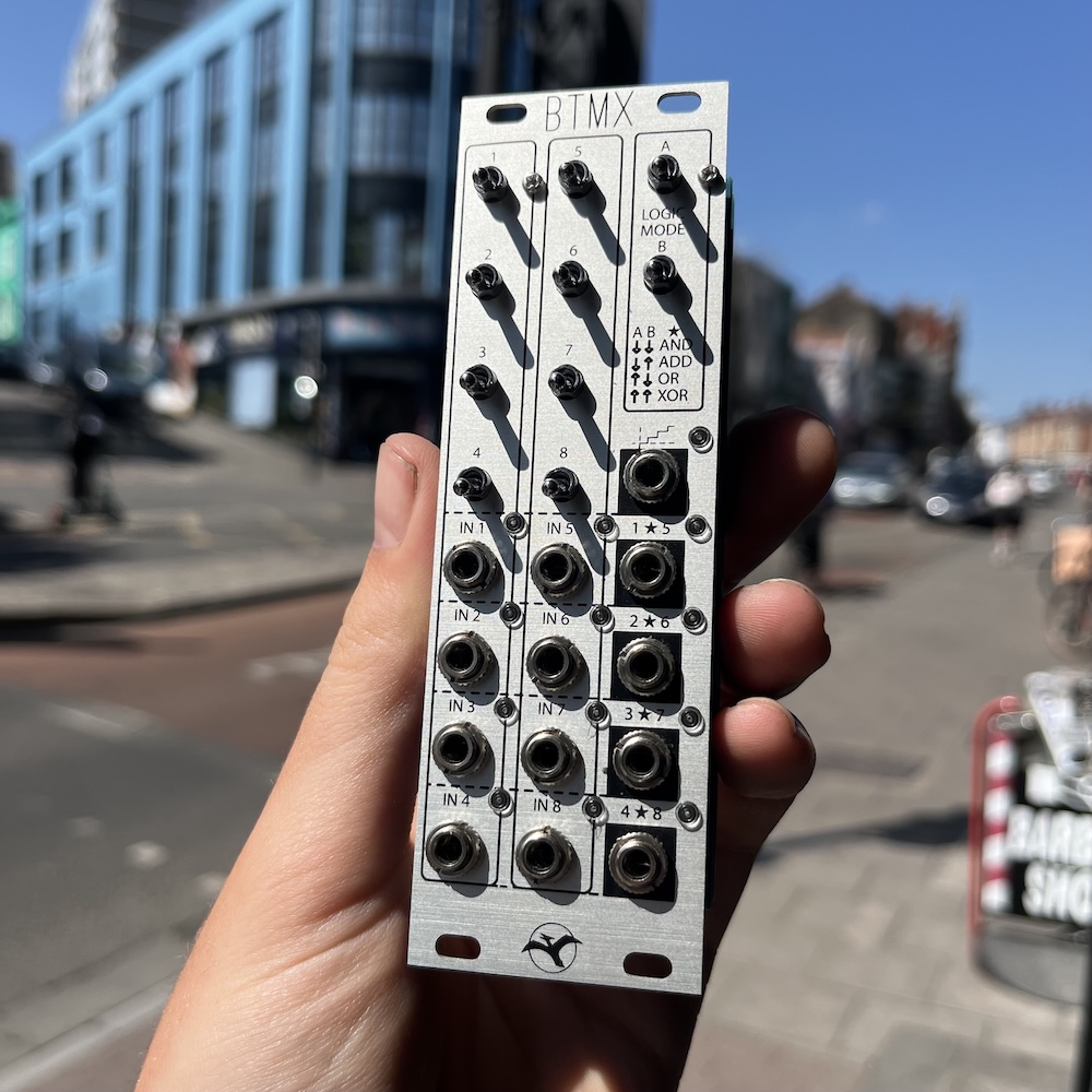 Schlappi Engineering BTMX Eurorack 4 Channel Logic Module (Silver) [Ex-Demo]