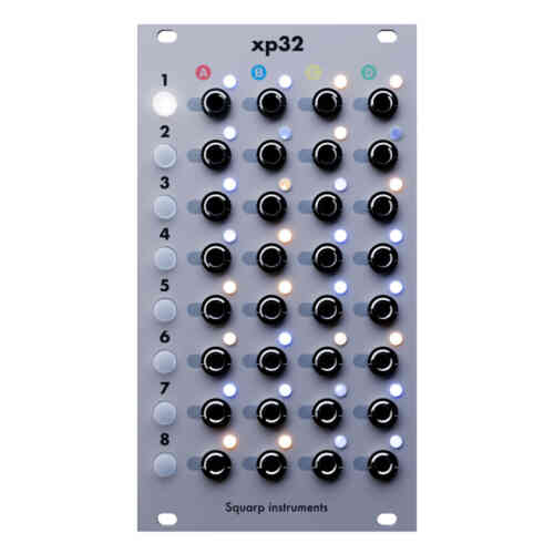 Squarp xp32 Hermod Expander Eurorack Module (Silver)
