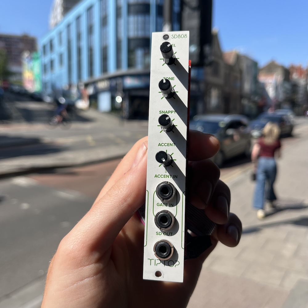 Tiptop Audio SD808 Snare Eurorack Drum Module (White) [Ex-Demo]
