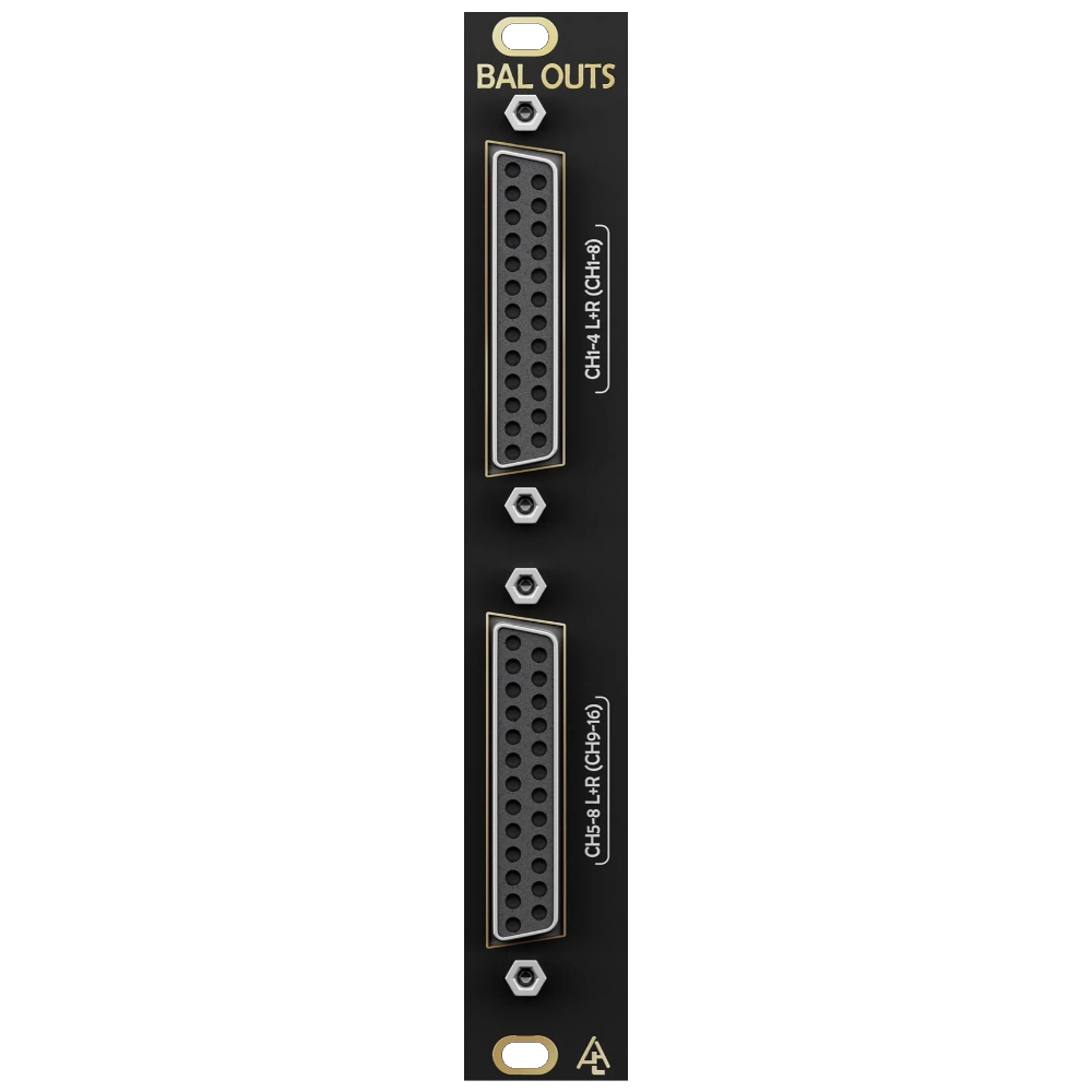 After Later Audio Bal Outs Eurorack Output Module