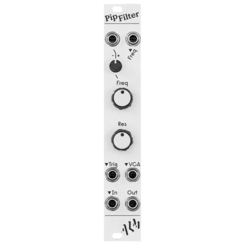ALM Busy Circuits Pip Filter Eurorack Compact Low Pass Filter VCA Module