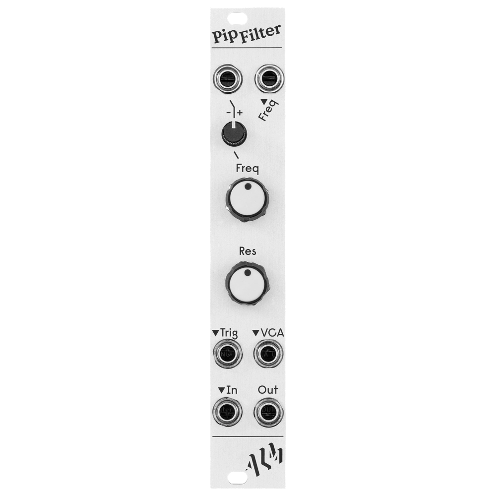 ALM Busy Circuits Pip Filter Eurorack Compact Low Pass Filter VCA Module