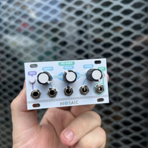 Mosaic Hi-Hat 1U Eurorack Module (White) [Ex-Demo]
