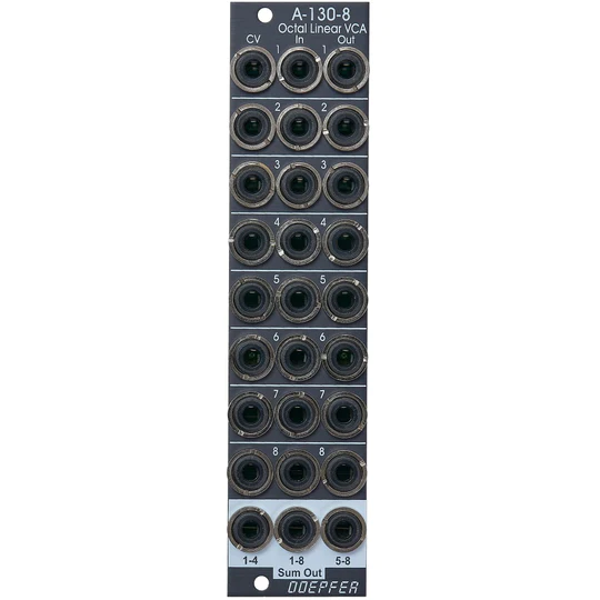 Doepfer A-130-2 Dual VCA Eurorack Module (Slim) - Elevator Sound