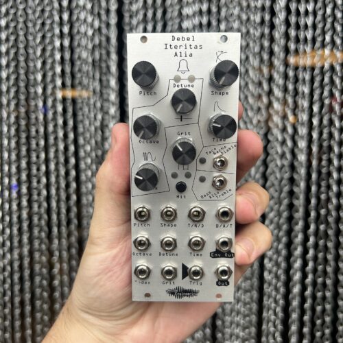 Noise Engineering Debel Iteritas Alia Eurorack Drum Synthesizer Module (Silver) [Ex-Demo]
