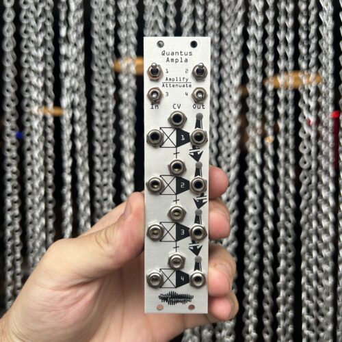 Noise Engineering Quantus Ampla Quad VCA Eurorack Module (Silver) [Ex-Demo]