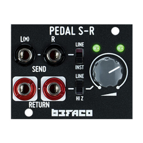 Befaco 1U Pedal S-R Eurorack Interface Module